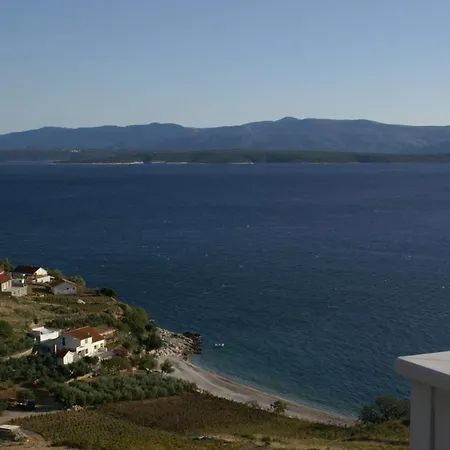 Isolated With A Parking Space Cove Vela Farska, Brac - 2897 *